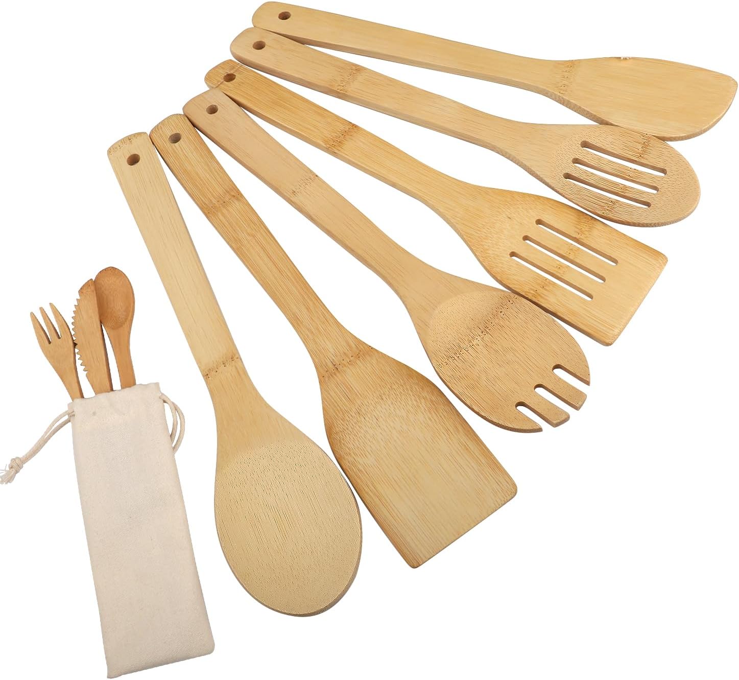 Bamboo Kitchen Tool Set - Image 3