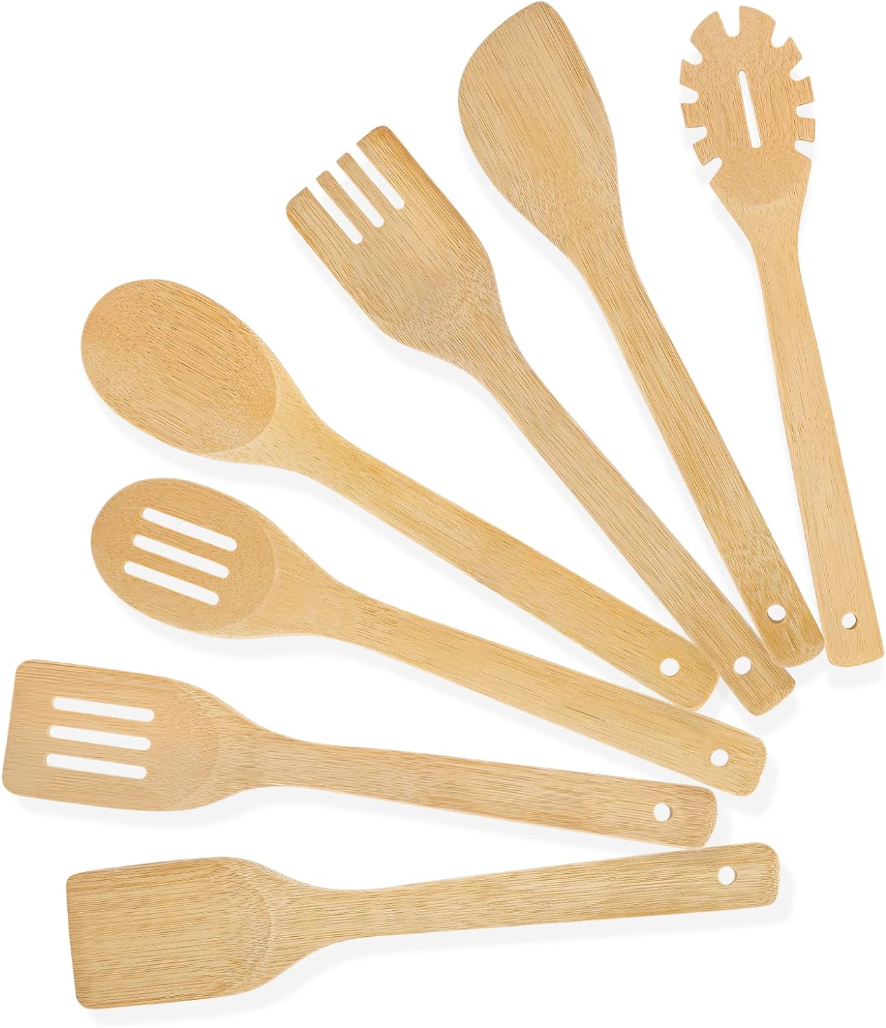 Eco-friendly Bamboo Cooking Utensils - Image 3