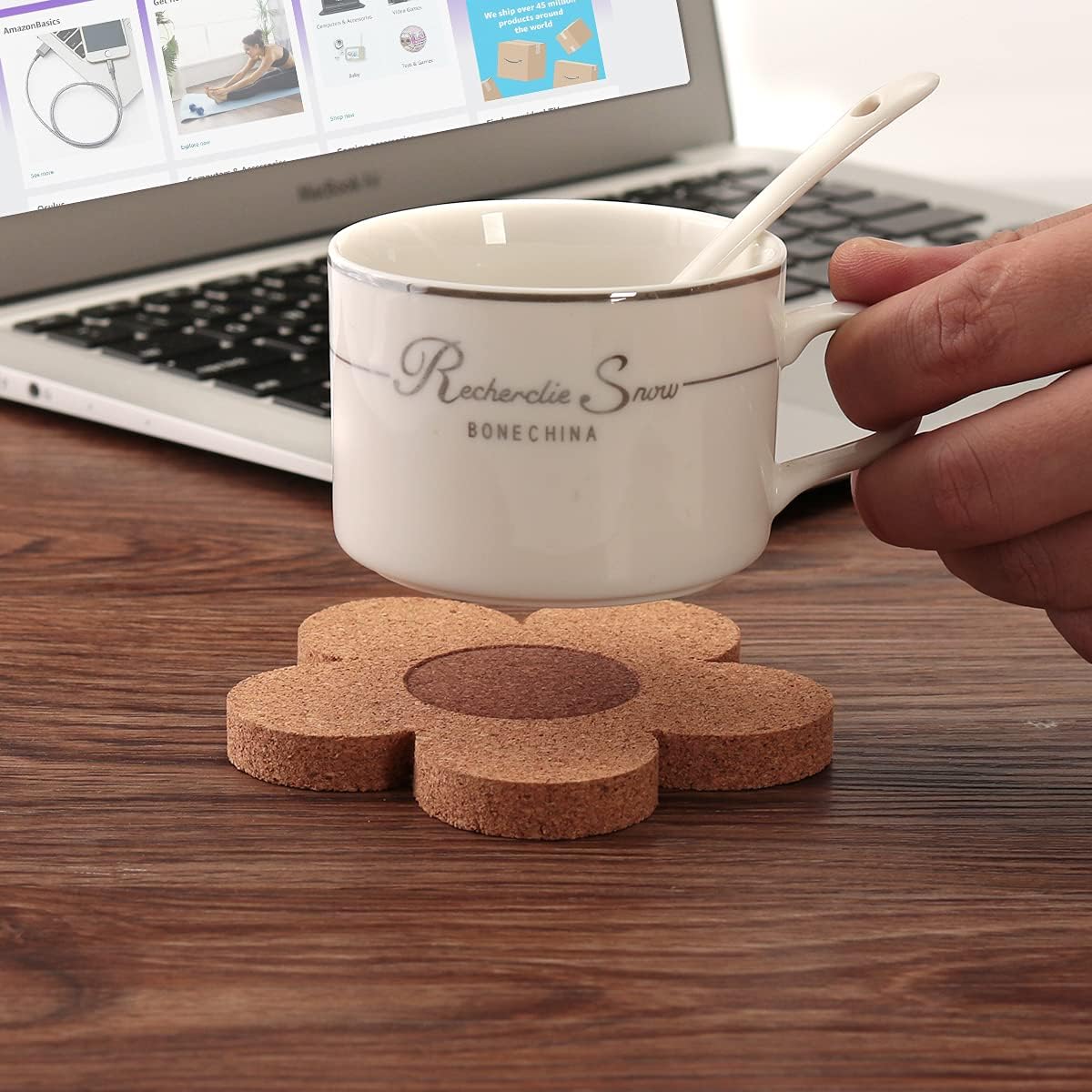 Bamboo Wood Placemats Coasters for Drinks - Image 2