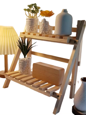 Tabletop Display Shelf Rack (4) Tabletop Display Office Desk Storage Shelf Rack for Office Supplies