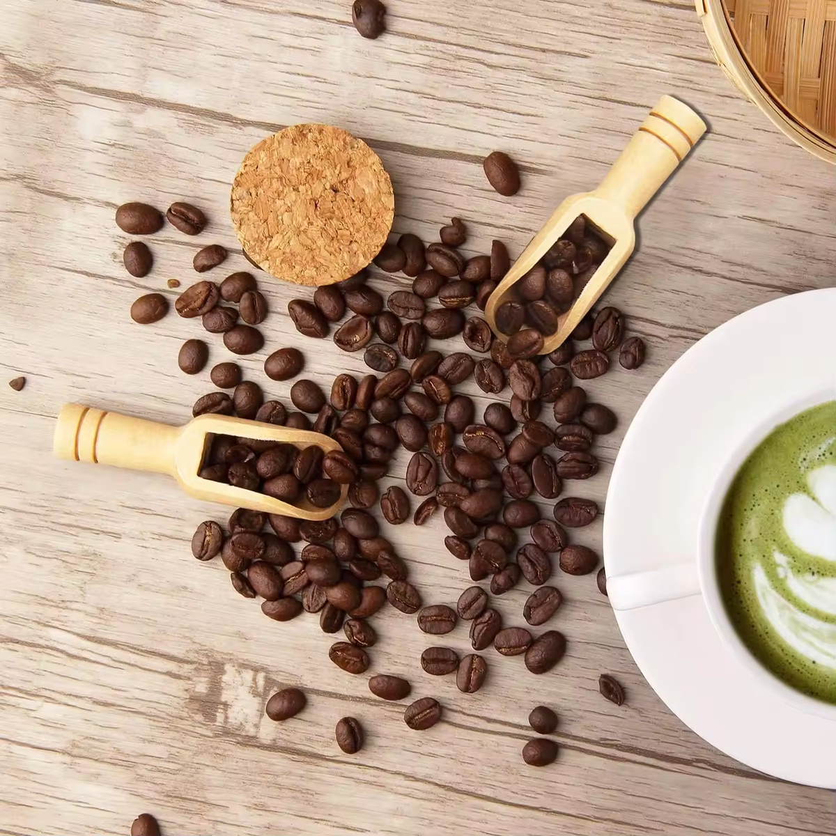 Handmade Lotus Wood Spoon Honey Teaspoon Seasoning Coffee Tea Sugar Salt Jam Mustard Ice Cream Wood Spoons - Image 2