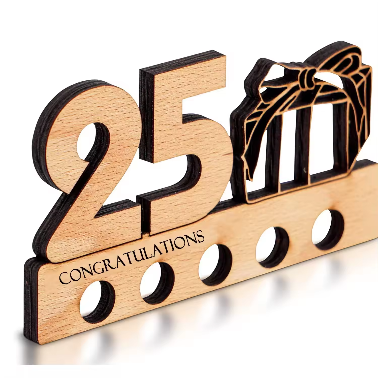 2024 Factory OEM ODM birthday table decoration atmosphere wood crafts tabletop - Image 3