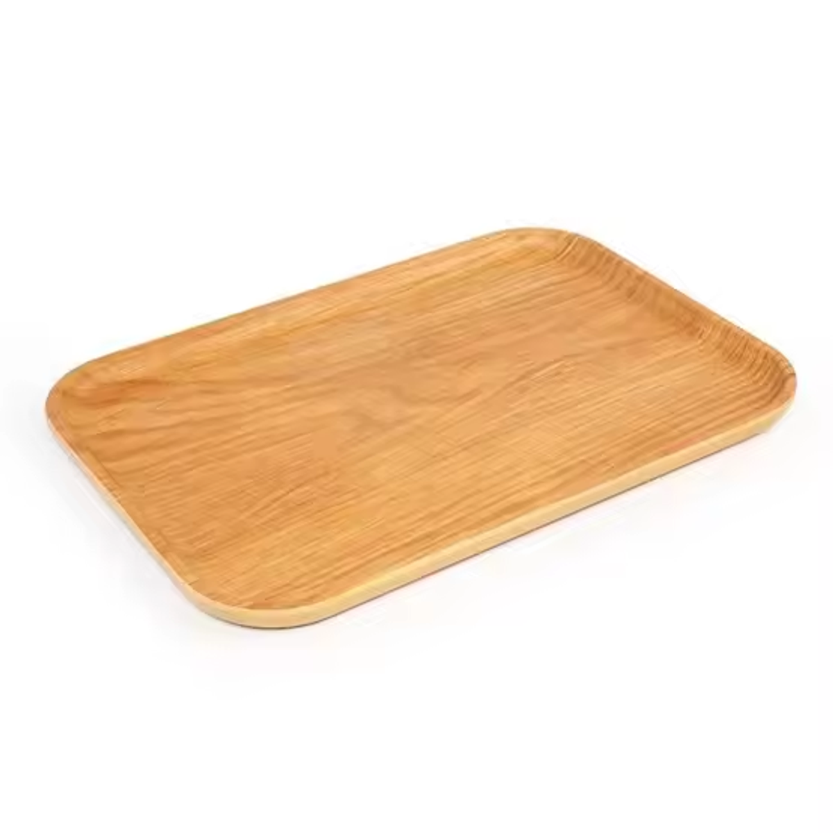Food Preservation Tray Solid Wood Serving Plate Rustic Dessert Tray Coffee Tea Pllate wooden trays serving