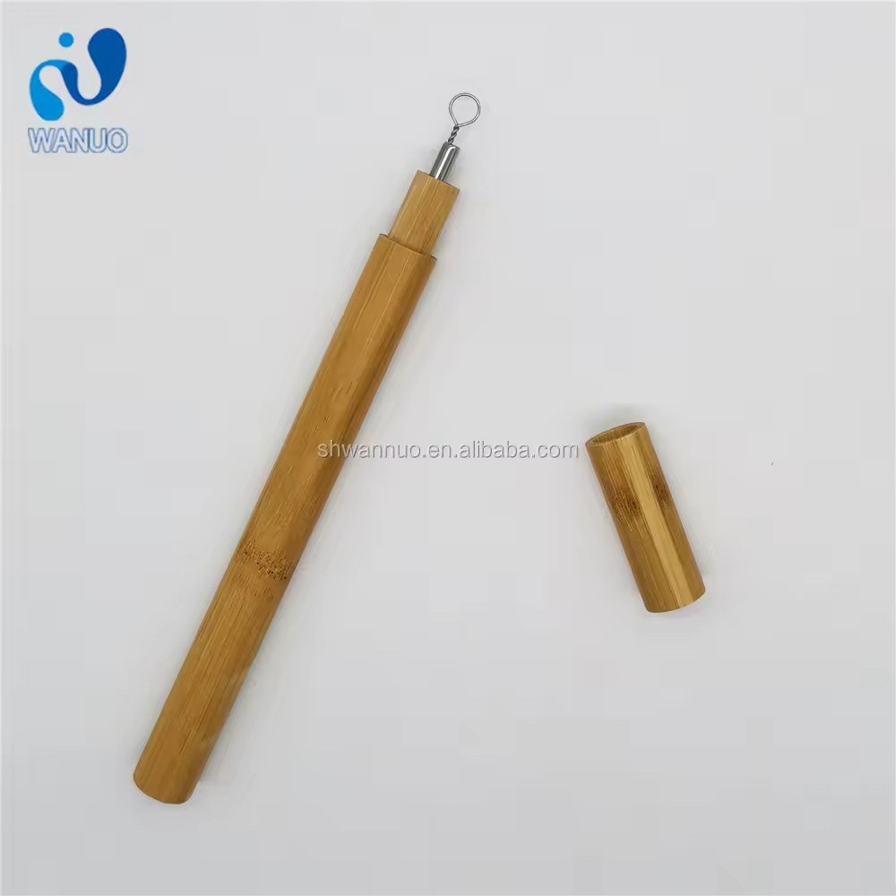 WanuoCraft Biodegradable Custom Size Splice Bamboo Travel Storage Case Portable Natural Packing Bamboo Tube - Image 4