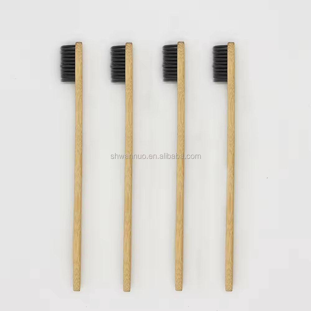 Vegan toothbrush For Bamboo Toothbrushes Case Use Biodegradable Bamboo - Image 5
