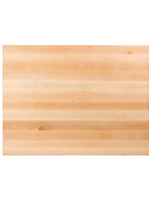 Wood Cutting Board (1) Extra-large maple prep board with recessed finger grips